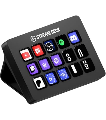 ★訳あり★Elgato Stream Deck XL（32キー）　本体のみ Stream Deck Elgato XL, 32 Teclas, Preto | KaBuM!